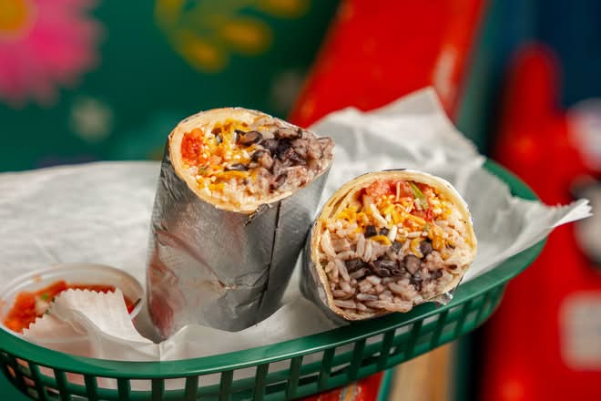 BLACK BEAN BURRITO