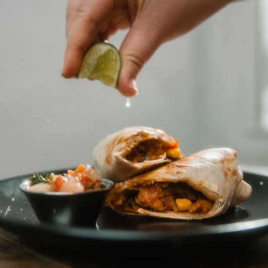Black Bean Wrap