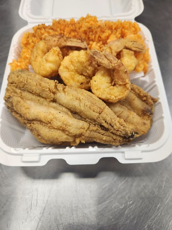 Whiting, Shrimp/Scallops, Side
