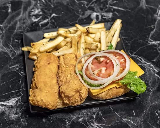 Fried Cod Fish Sandwich
