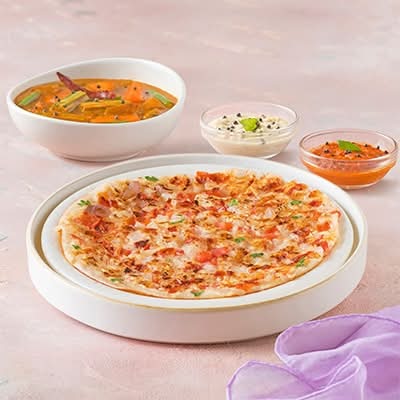 Tomato Onion Uttapam