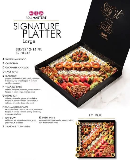 Roll Masters Platter Large