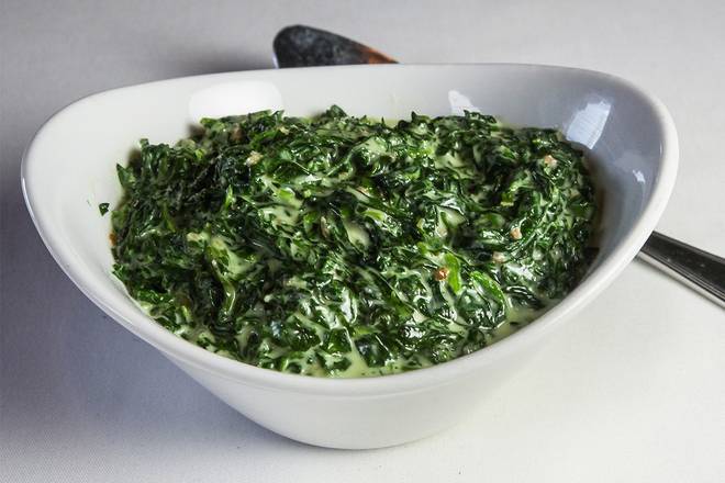 Bacon Creamed Spinach