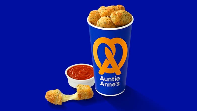 Mozzarella Stuffed Pretzel Nuggets
