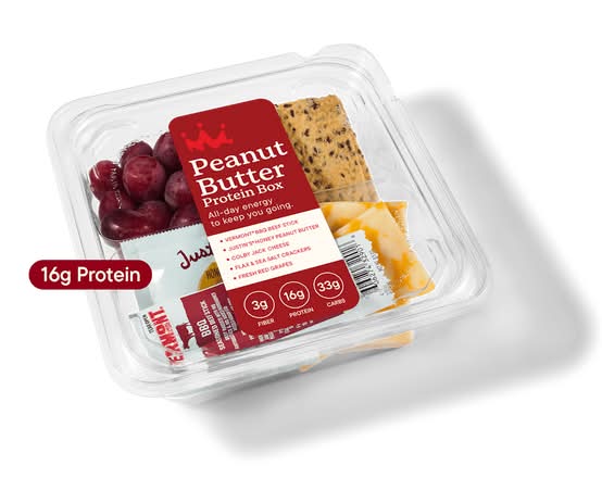 Peanut Butter & Fruit Protein Box
