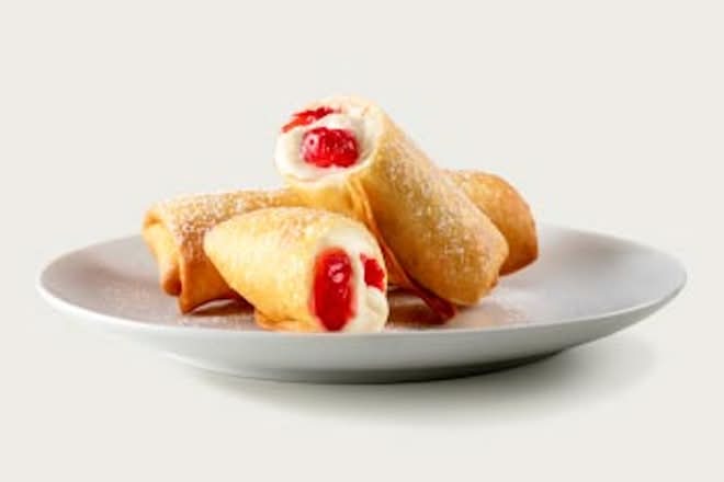 Strawberry & Cream Cheese Crispers