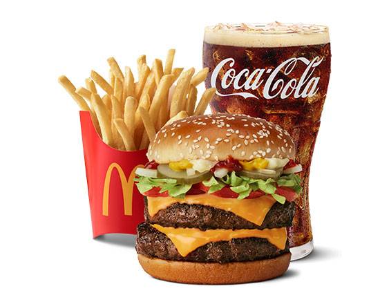 Double Quarter Pounder® with Cheese Deluxe Meal