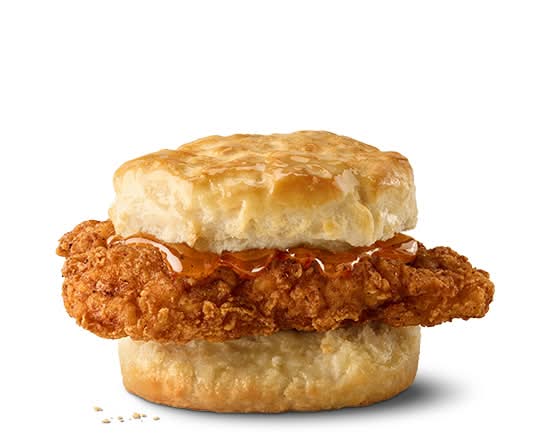 Honey Brown Butter Crispy Chicken Biscuit