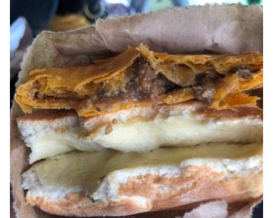 Beef Patty with Cheese  & Coco Bread