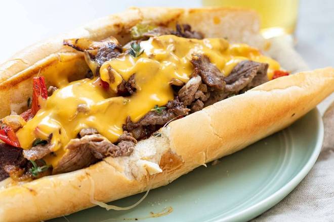63. Philly Cheesesteak Sandwich
