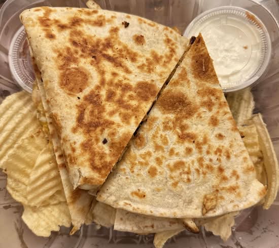 4. Chicken Quesadilla