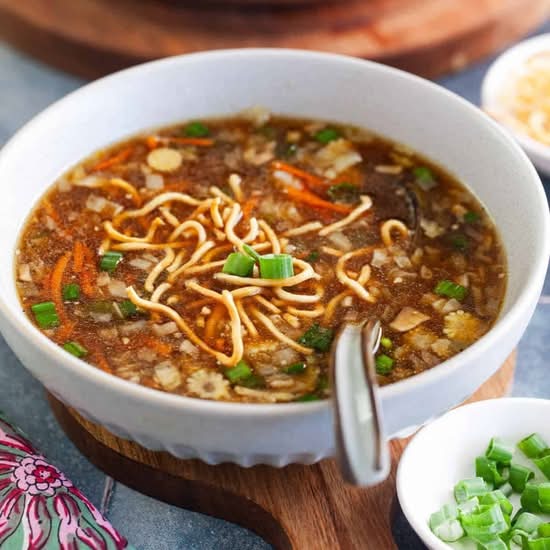 Hot & Crispy Chicken Soup