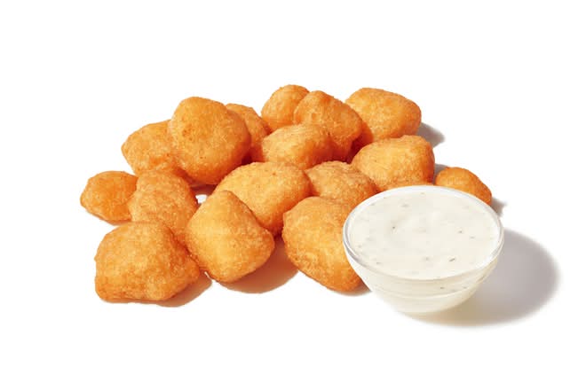 Fried White Cheddar Bites