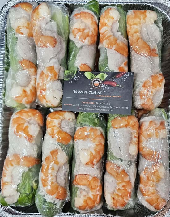 Spring Rolls / Goi Cuon (20 Rolls)
