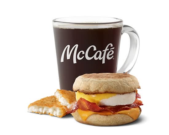 Bacon, Egg & Cheese McMuffin® Meal