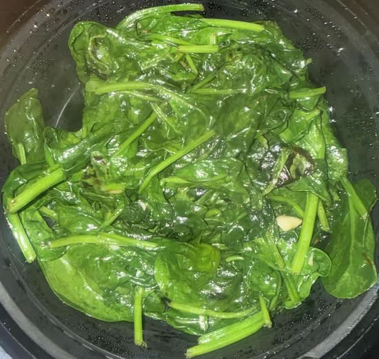 Sautéed Spinach