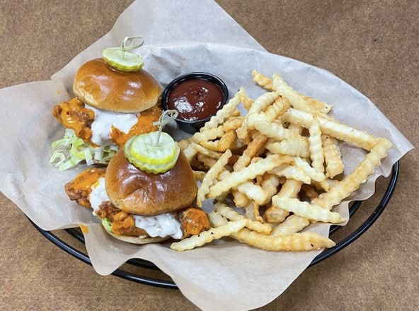 Buffalo Chicken Sliders