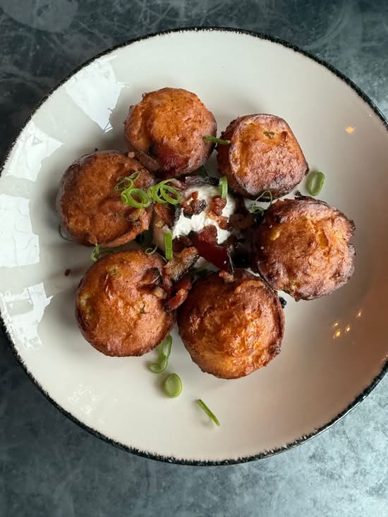 Loaded Corn Bread Bites