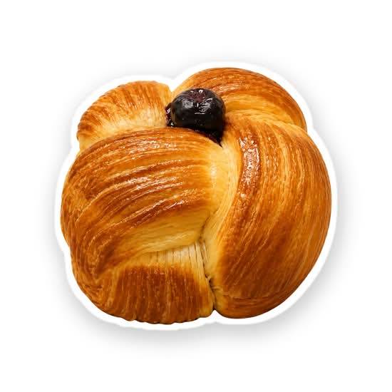 Pastry - Blueberry Croissant