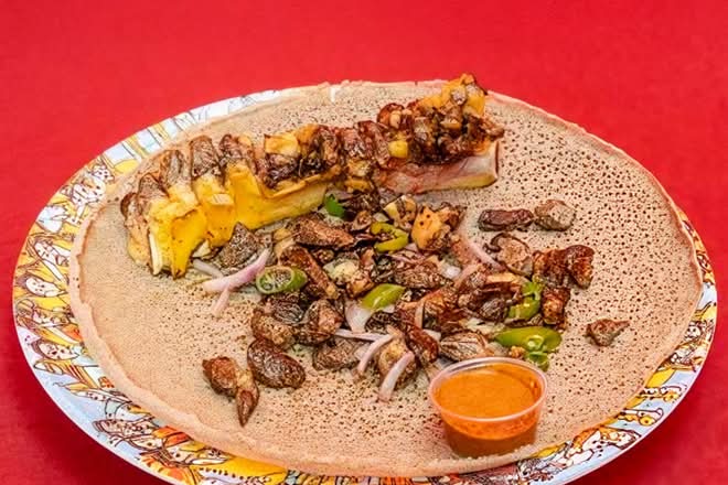 Goden Tibs (ጎድን ጥብስ)