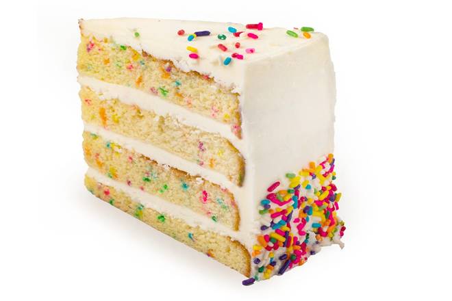 Confetti Cake Slice