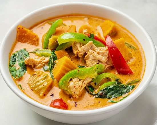 Pumpkin in Red Curry