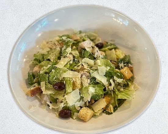 Caesar Salad with Roasted Chicken