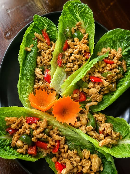 Chicken Lettuce Wrap