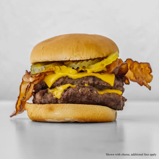 Double Bacon Burger Combo