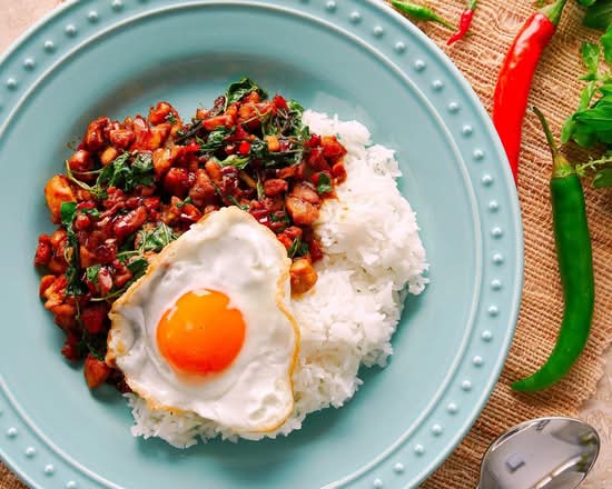 Basil Fried Egg