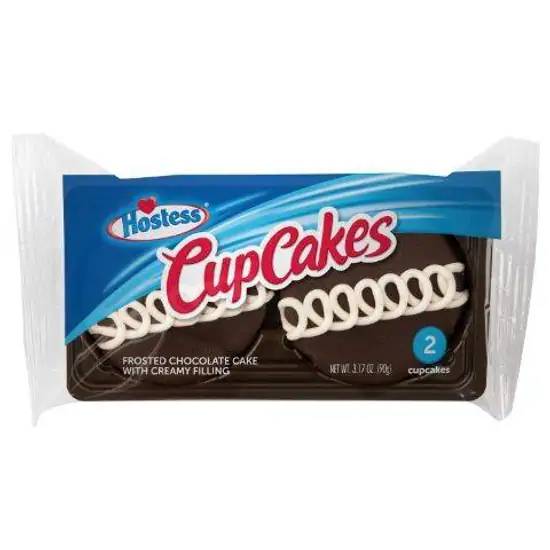 Hostess Chocolate cupcakes 2 count