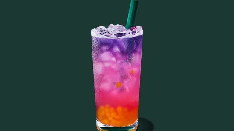 Tropical Butterfly Lemonade Refresher