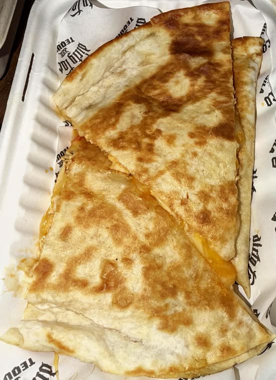 Pulled Chicken Quesadilla