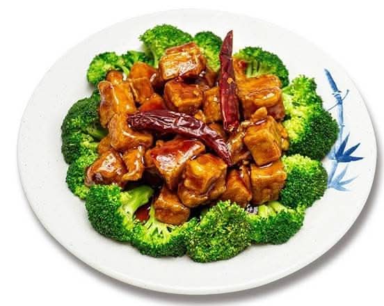 General Tso's Bean Curd