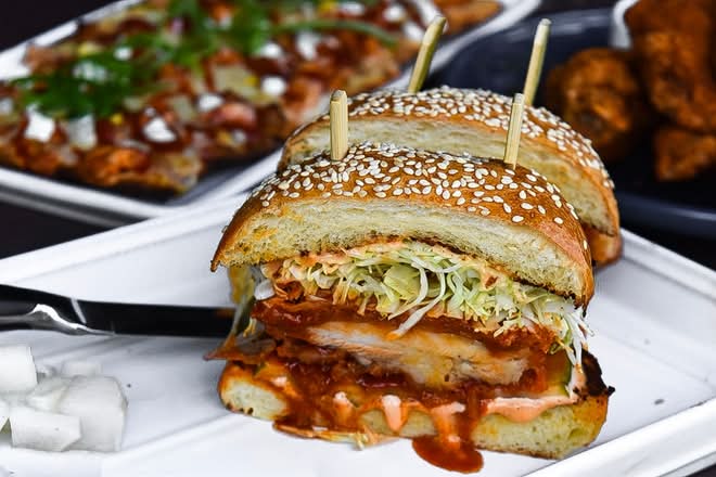 KOREAN FRIED CHICKEN SANDWICH