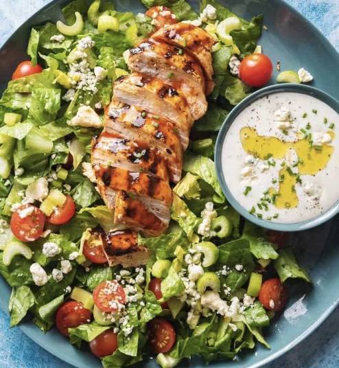 Buffalo Blue Chicken Salad