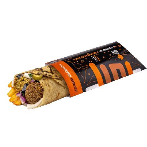 Traditional Falafel Wrab