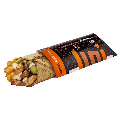 Traditional Tawook Tenders Wrab