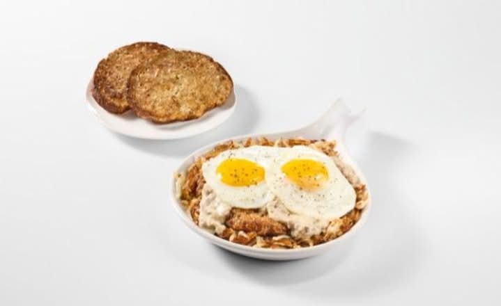 Chicken-Fried Steak & Eggs