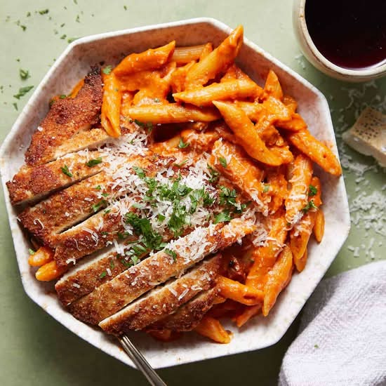 Spicy Rigatoni Vodka