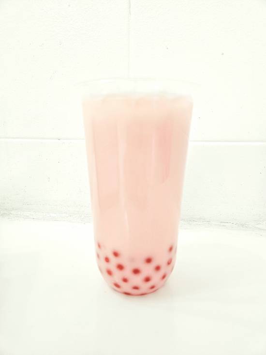 Strawberry Bubble Milk Tea