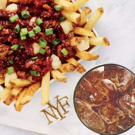 Chilli Poutine & Pepsi