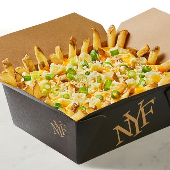 Triple Cheese Poutine (Deconstructed)
