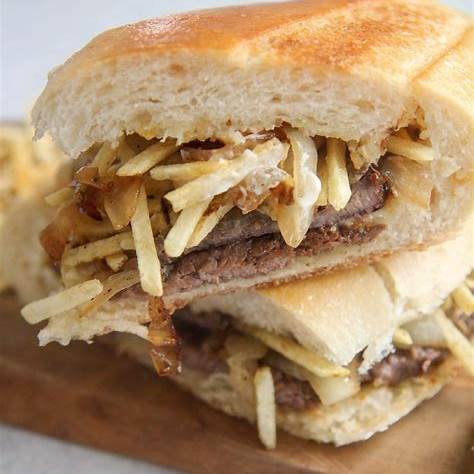 Pan con Bistec