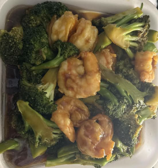 Shrimp with Broccoli