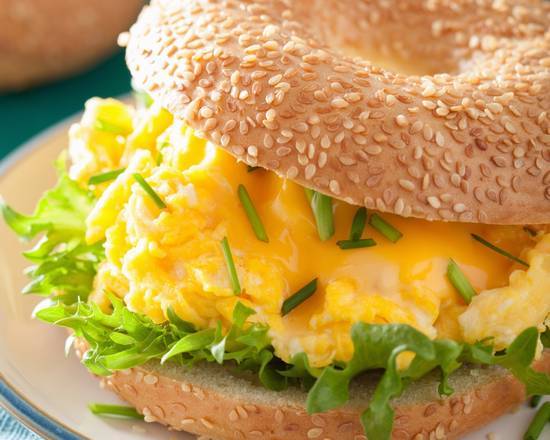 Sliced Egg Sandwich
