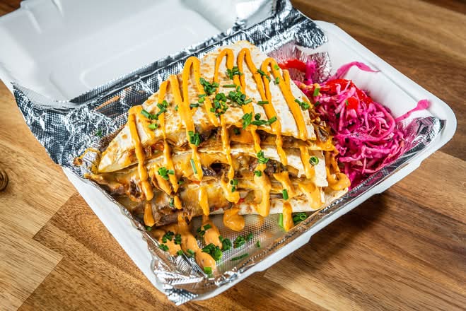 Mushroom Quesadilla
