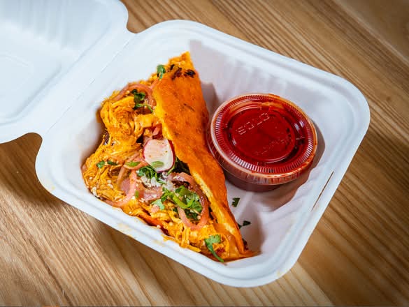 Chicken Tinga Quesotaco**