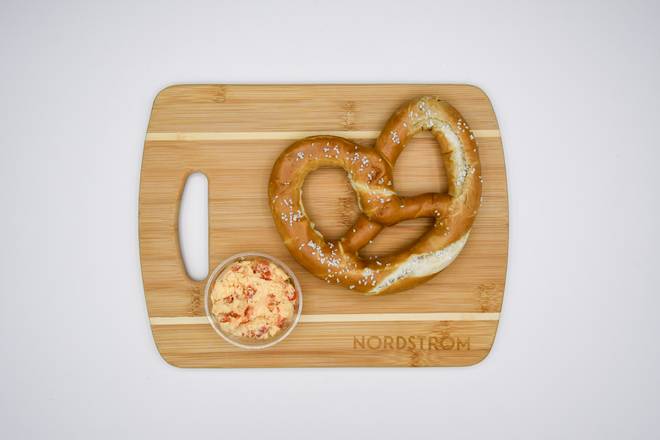 Warm Pretzel with Pimento Cheese