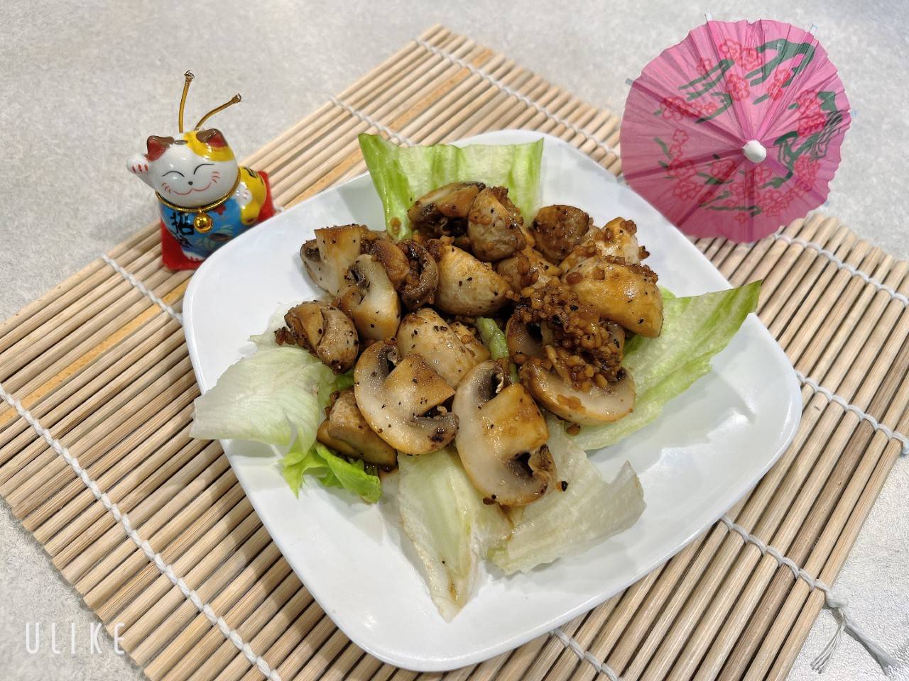 Garlic Butter Mushroom Appitizer